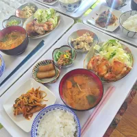 レモン🍋ペッパーチキンソテー定食です✨| rikako♪。.:＊さん