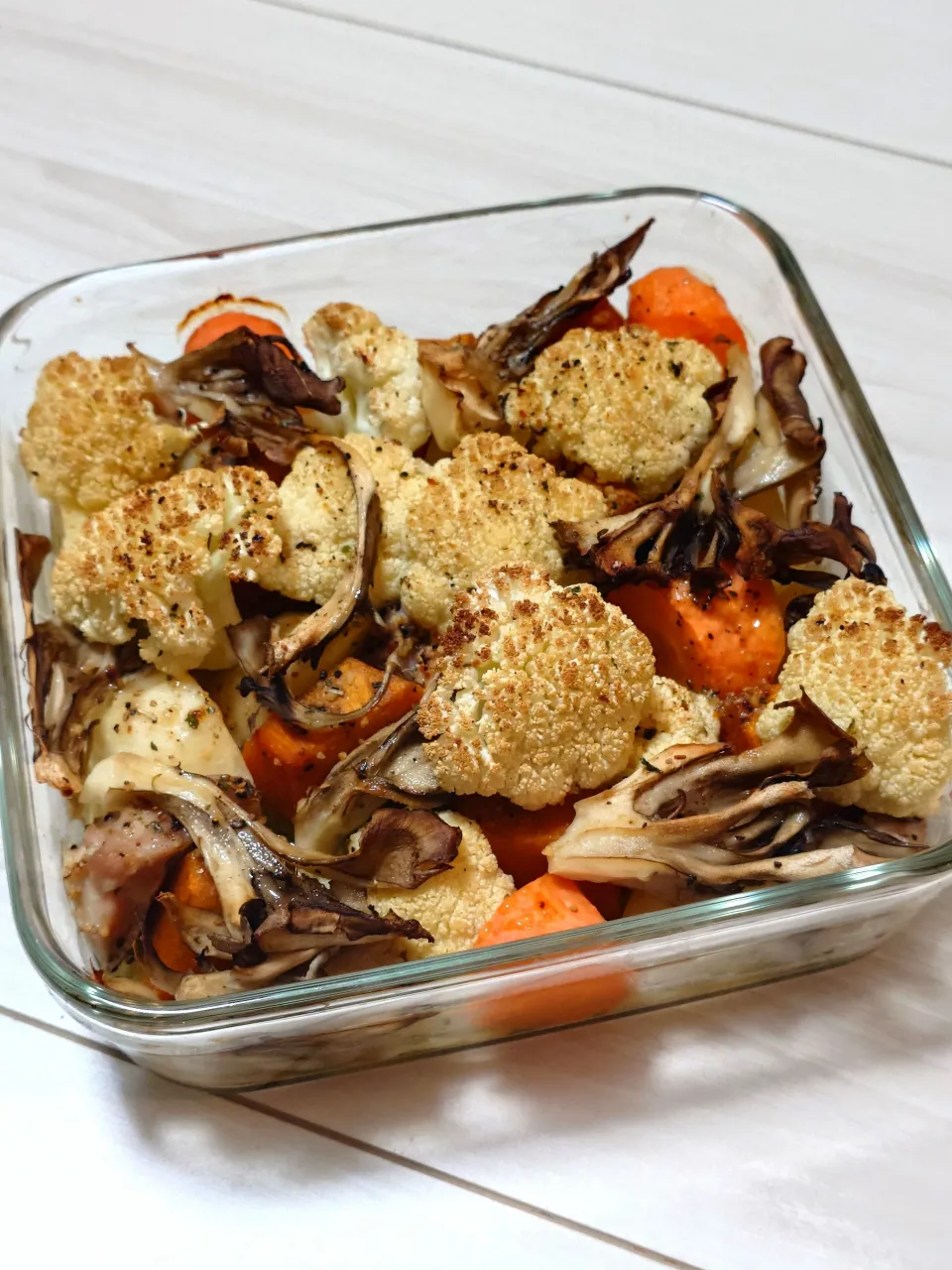 鶏肉・根菜・きのこのぎゅうぎゅう焼き|すーさん