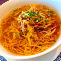 葱とチャーシュー細切りつゆそば！|Tomyさん