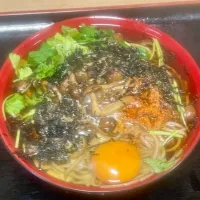 なめこ蕎麦|銀蔵じいちゃんさん