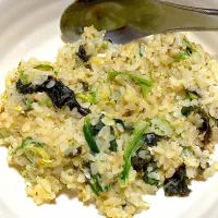 元気が無い時は、ほうれん草と鮭のおじや|Ayaさん