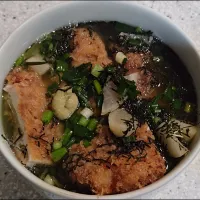 チキンカツ茶漬け|アクちゃんさん