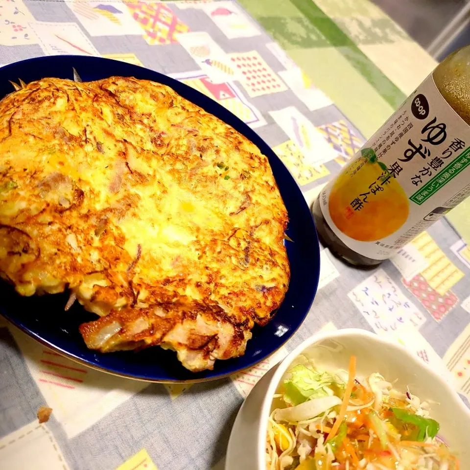 豆腐のお好み焼き|香っちゃんさん