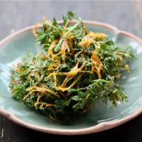 葉付き人参のかき揚げ|マユマユさん