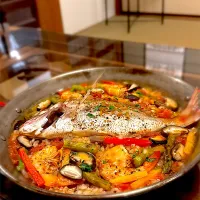 鯛のパエリア！|Nobuko  Kawanishiさん
