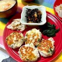 鶏ミンチしそチーズ丸め焼き♬|panchiさん