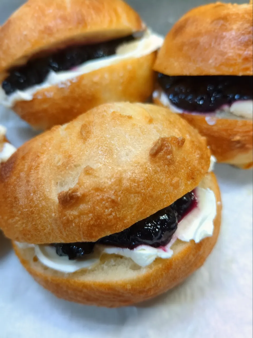 自家製ミックスベリージャムとクリームチーズのベーグル|後藤妙子さん