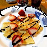 ストロベリーチョコクレープ|Mikaさん