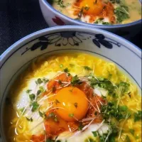 とろろキムチカレー拉麺
とろろキムチ豆乳拉麺