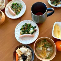 土曜日の軽め朝食☺︎☺︎☺︎| さくたえさん