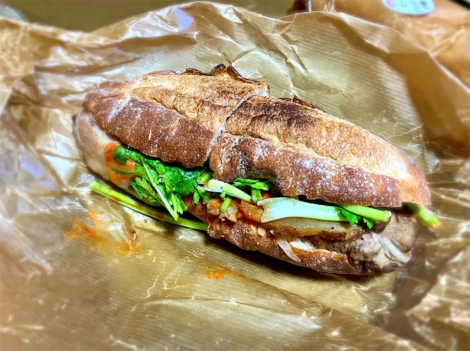 自家製チャーシューのバインミー|リフルシャッフルさん