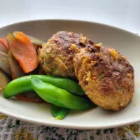 白菜とブタひきの和風バーグ|みるくここあさん