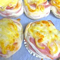 ハムチーズオニオンパン| chilipeさん