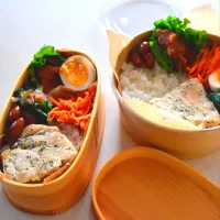 2025.1.10  バジル味かじき弁当🍱(模試弁)|na---n2846さん