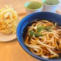 かき揚げうどん|しあるさん