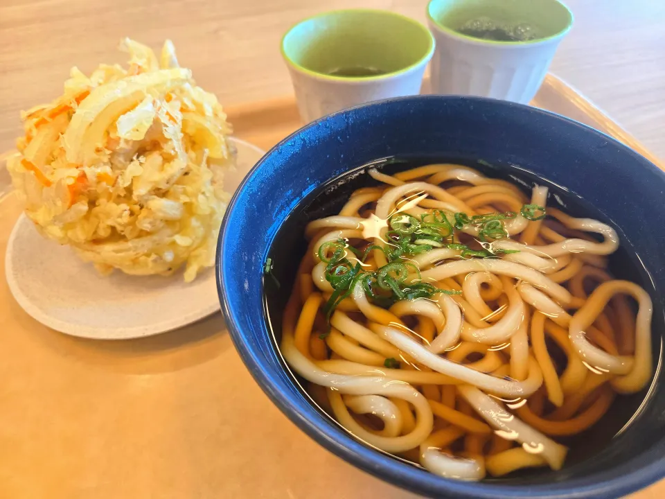 かき揚げうどん|しあるさん