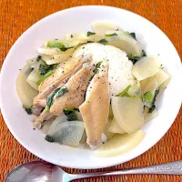 鶏スペアリブと大根のスープごはん| はらぺこ😋さん