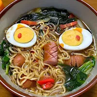 マルちゃん正麺🍜、醤油味❗️(๑╹ω╹๑ )✨