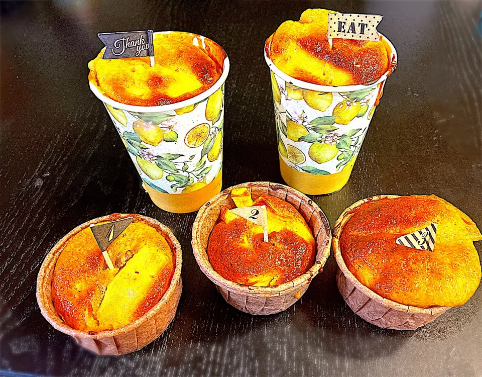 リンゴとマロングラッセのマフィン🍎|なみさん