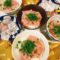 ねぎとろ丼♡|38cさん