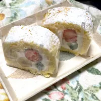 フルーツロールケーキ|つるひめさん