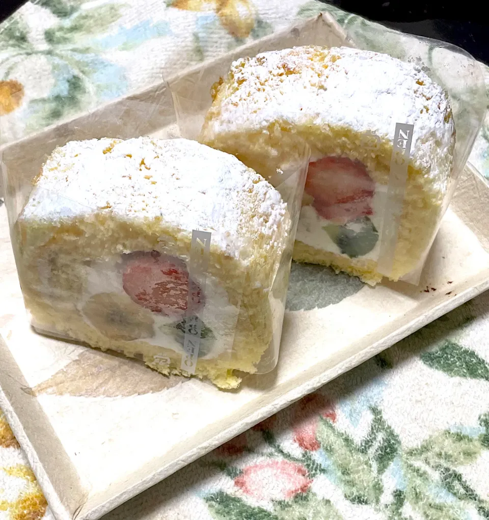 フルーツロールケーキ|つるひめさん