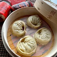 キムチ味のチンマンドゥ 蒸し餃子🥟|🌺🌺Foodie🌺🌺さん