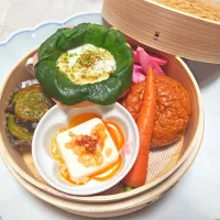 ワンプレート朝食　in　蒸籠|foodanalystＭＩＫＩさん