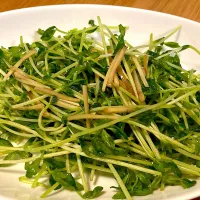 最高の豆苗炒め|あきさん