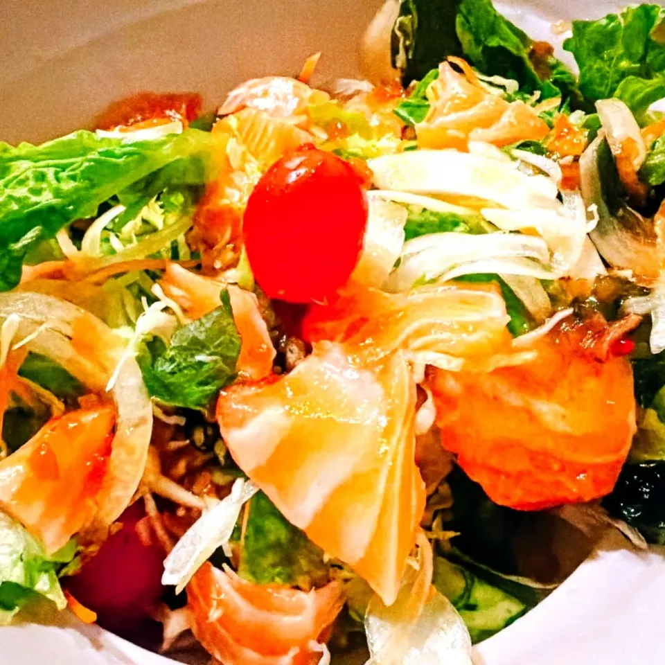 🥗ノルウェーサーモンのサラダ🥗|TakeBooさん