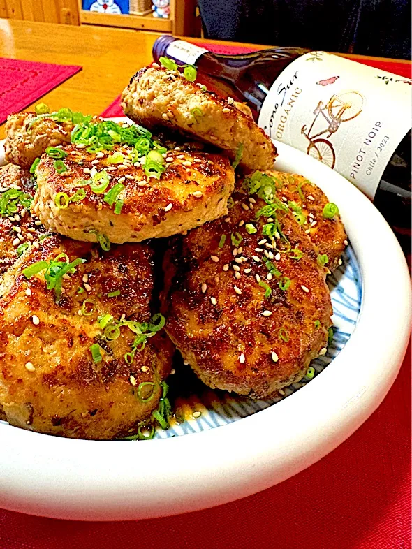 照り焼き鶏つくね|おかちさん