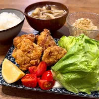 から揚げ定食|Riccaさん