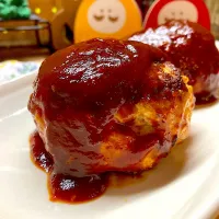 チーズinハンバーグ|真珠きょうだいママさん