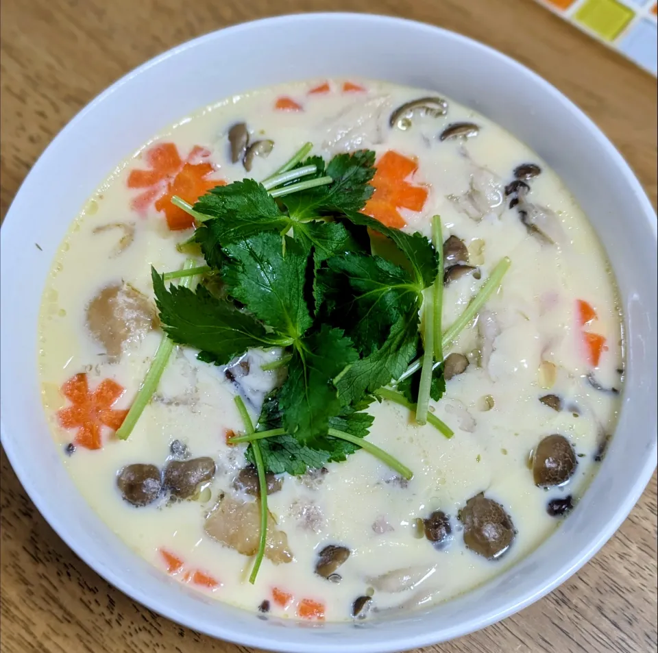 茶碗蒸しならぬ丼蒸し|じんさん