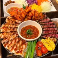 Savory & Tasty Korean BBQ 🥓🥩🍖🍗🥬🤤