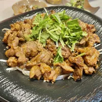 馬ヒモのわさびポン酢炒め|ぎんさん