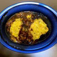 キッチンオリジン とろっと玉子とデミソースオムライス|ばーさんさん