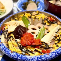 おせちのお煮しめリメイクばら寿司|goo_goo💕さん