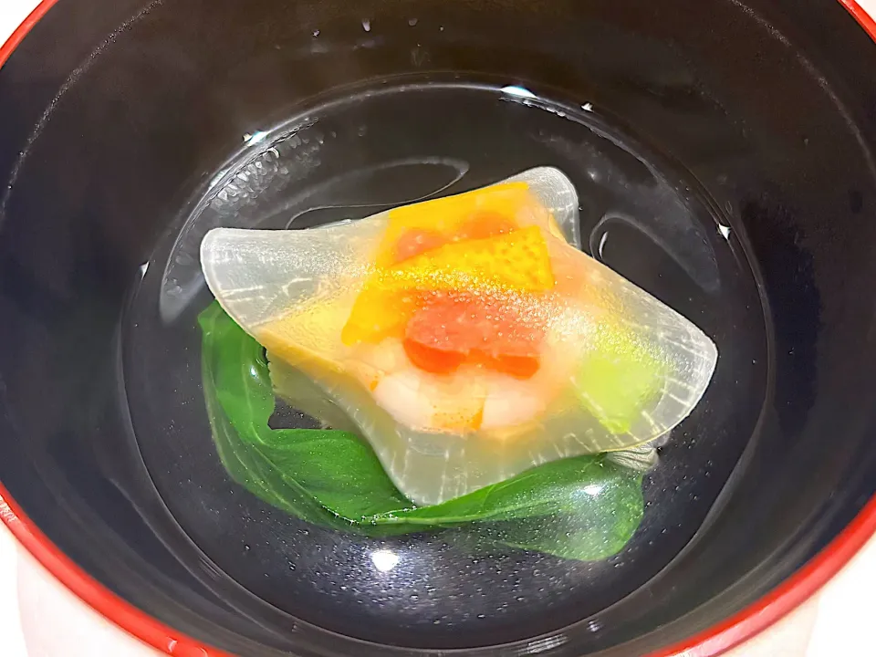 ③1月11日・［田舎の和食屋さん☃️✨］・牡蠣のしんじょお吸い物❣️|山勝さん