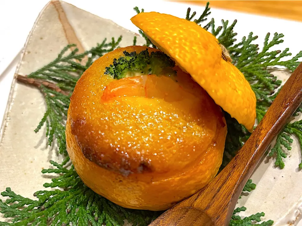 ⑤1月11日・［田舎の和食屋さん☃️✨］・柚子釜焼き❣️|山勝さん