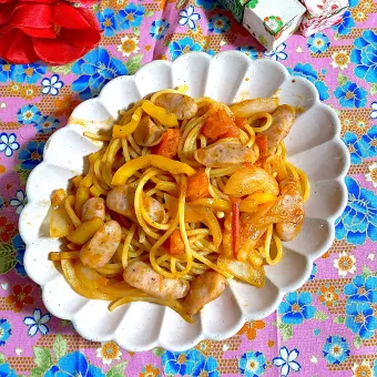 Snapdishの人気料理写真:ナポリタン風✨