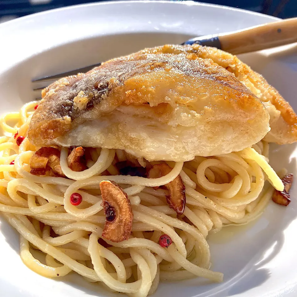 今日のスパゲティ・アーリオ・オーリオ・ペペロンチーノ|Kさん