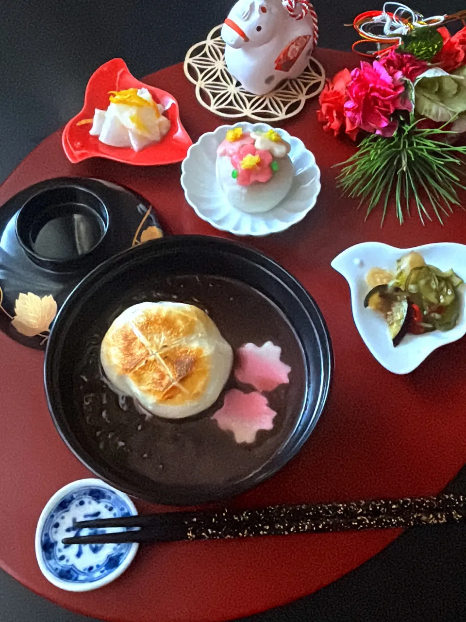 鏡開き|とんちんさん