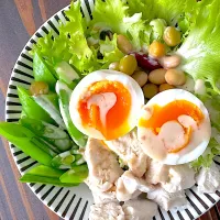 朝はガッツリサラダ！|みつなち☆さん