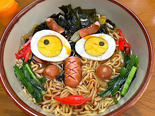 マルちゃん正麺🍜、醤油味❗️(๑･̑◡･̑๑)✨|サソリさん