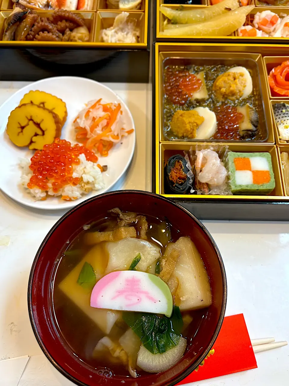 実家ごはん〜お雑煮〜|こずりんさん