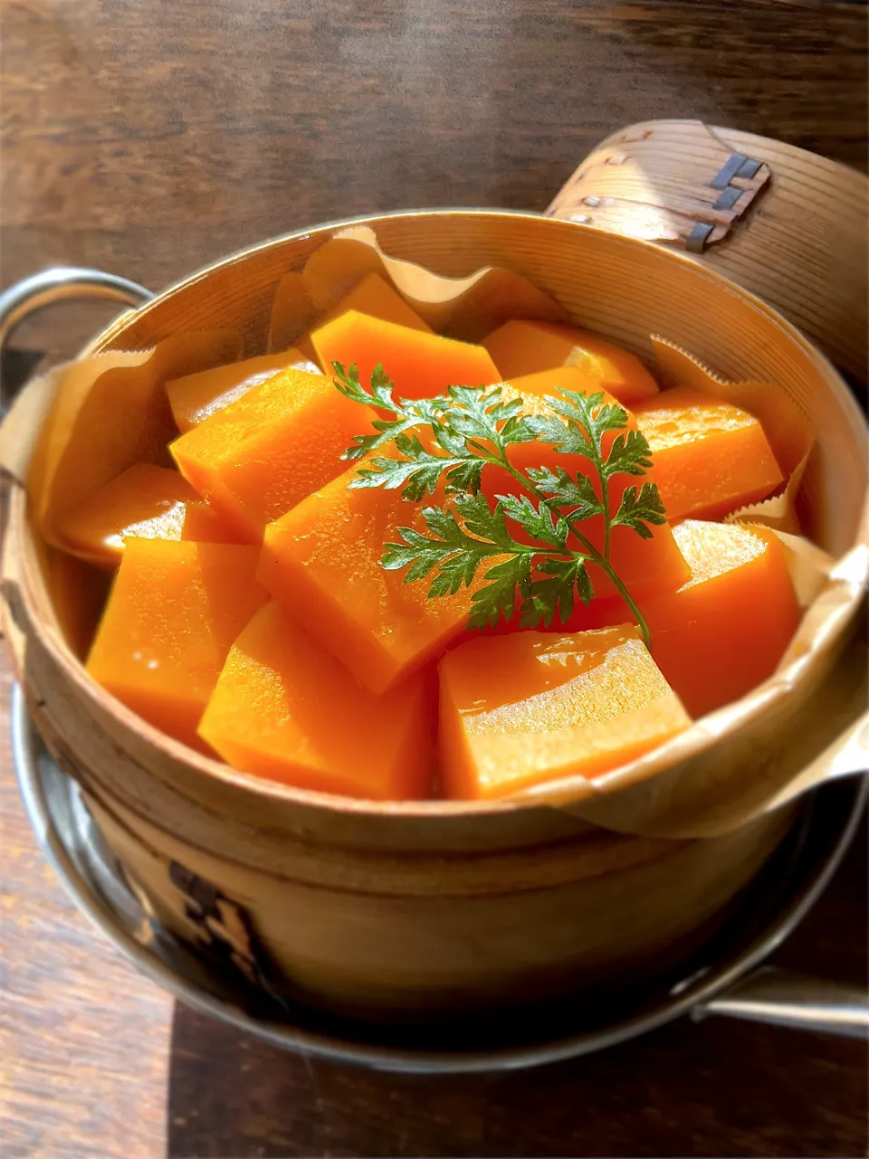 バターナッツかぼちゃのせいろ蒸し♨️|9421beruさん