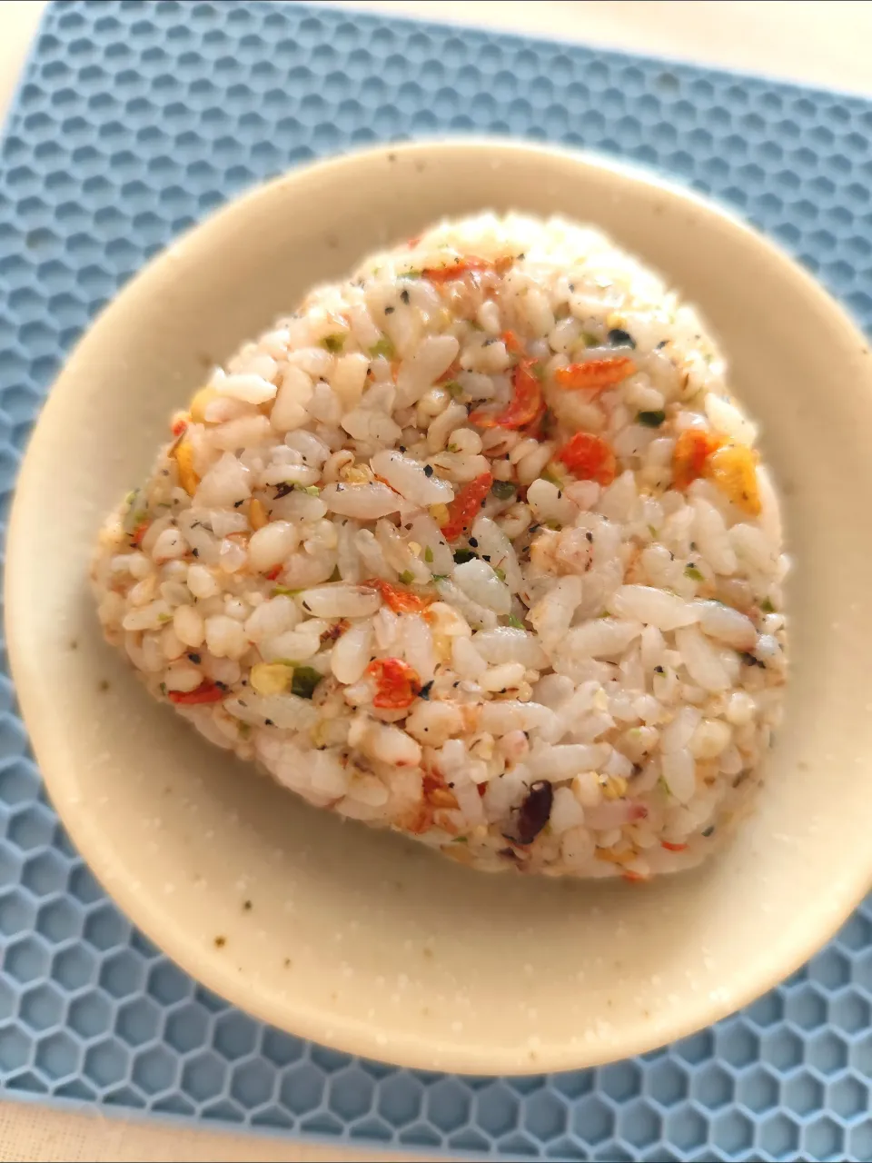 あるものでおにぎり(試作)|m.rafuさん