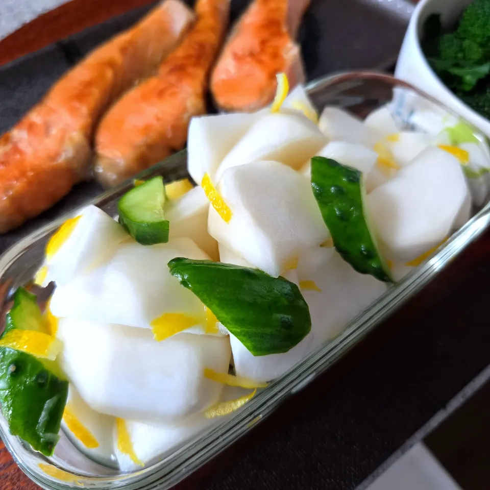 かぶときゅうりのゆず甘酢漬け|aoiさん