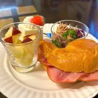 ハムとレタスのサンドイッチ|かっちゃん杉さん